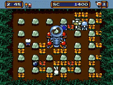 Mega Bomberman (Europe) screen shot game playing